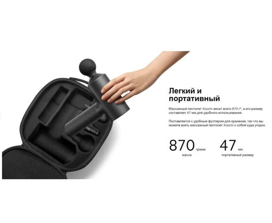  Массажер Xiaomi Massage Gun EU (BHR5608EU) 