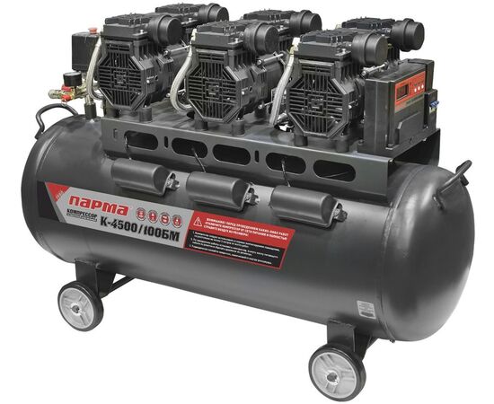  Компрессор поршневой Парма БМ K-4500/100БМ серый/черный 