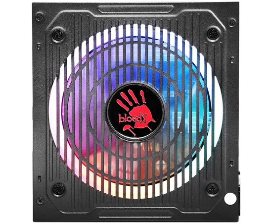  Блок питания BLOODY BD-PS750G (BD-PS750G-MR), 750Вт, 120мм, черный, retail 
