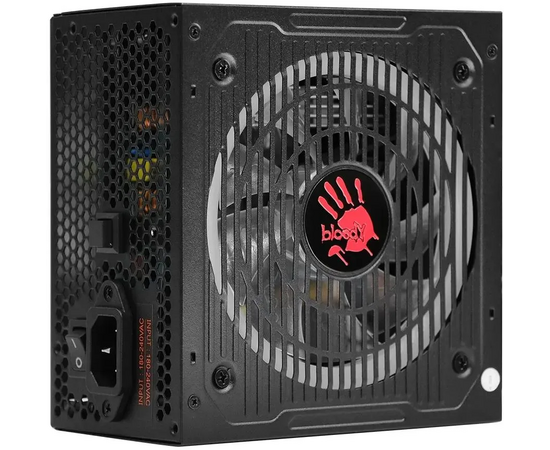 Блок питания BLOODY BD-PS750G (BD-PS750G-MR), 750Вт, 120мм, черный, retail 