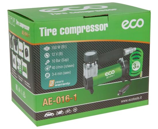  Автомобильный компрессор ECO AE-016-1 
