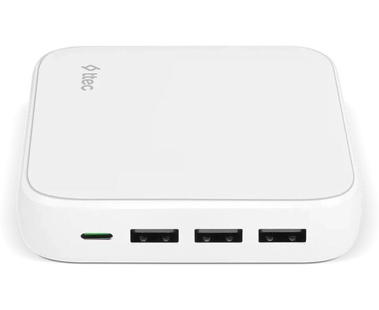  СЗУ TTEC 2SCG02B SmartCharger Quattro GAN PD GaN USB-C 45W/USB-A 20W *3 White 