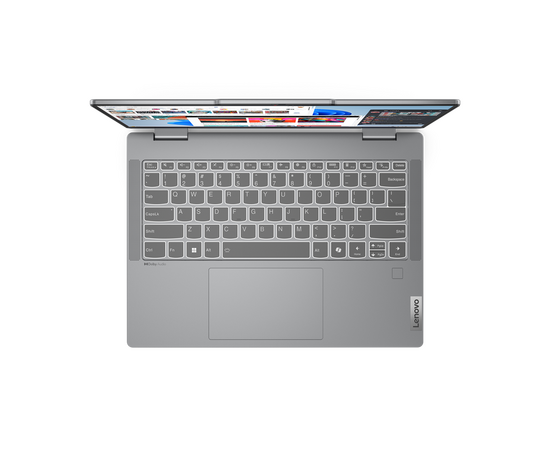  Ноутбук-трансформер Lenovo IdeaPad 5 14IRU9 (83DT0076RK) 14", 2024, OLED, Core 7 150U, 10 ядер, 16ГБ LPDDR5x, 1ТБ SSD, Intel Graphics, без ОС серый 