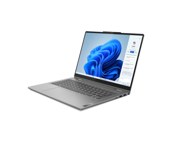  Ноутбук-трансформер Lenovo IdeaPad 5 14IRU9 (83DT0076RK) 14", 2024, OLED, Core 7 150U, 10 ядер, 16ГБ LPDDR5x, 1ТБ SSD, Intel Graphics, без ОС серый 