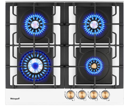  Варочная поверхность WEISSGAUFF HGG 641 WV Nano glass 