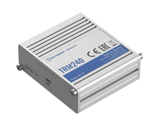  Модем Teltonika TRM240 (TRM2400000) industrial LTE 4G/LTE (Cat 1), 3G, 2G 