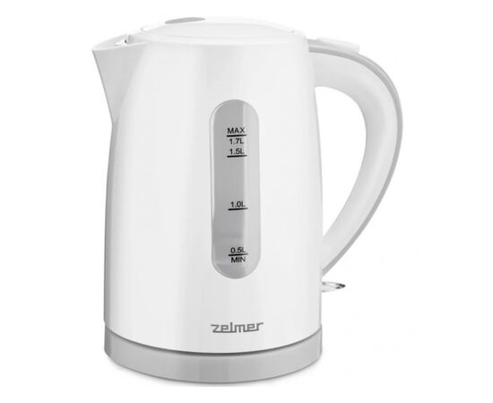  Чайник ZELMER ZCK7616S SYMBIO белый 1.7л, 2200Вт, индикация включения 