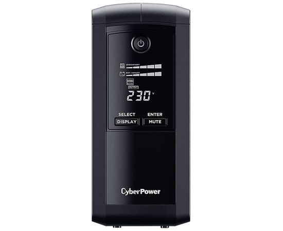  ИБП CyberPower VP1000ELCD {1000VA/550W USB/RS-232/RJ11/45  (4 EURO)} 