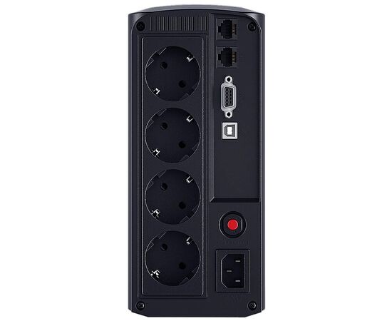  ИБП CyberPower VP1000ELCD {1000VA/550W USB/RS-232/RJ11/45  (4 EURO)} 
