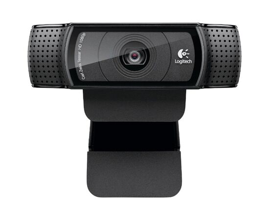  WEB камера  Logitech C920 HD Pro Black 2.0 МПикс, стерео звук, USB(960-001055) 