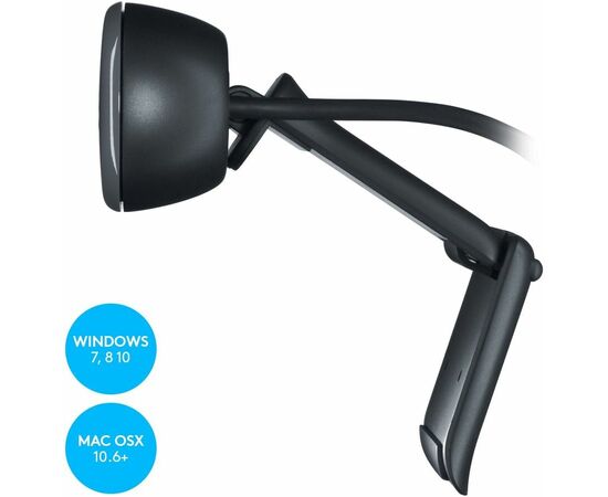  Web камера Logitech HD Webcam C270 (960-000999) черный 