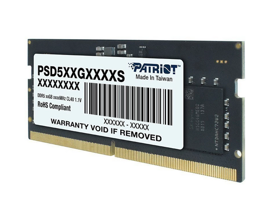  ОЗУ PATRIOT Signature Line (PSD516G520081S) SO-DIMM DDR 5 DIMM 16Gb 5200Mhz, (retail) 