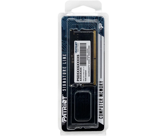  ОЗУ PATRIOT Signature Line (PSD516G520081S) SO-DIMM DDR 5 DIMM 16Gb 5200Mhz, (retail) 