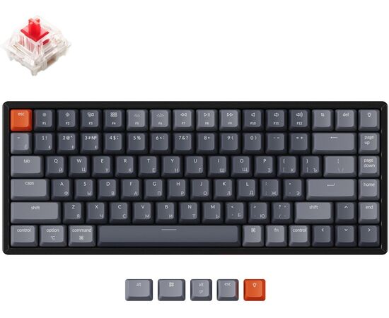  Клавиатура Keychron K2 Gateron Red Switch K2-C1H 
