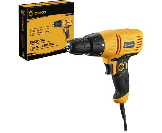  Дрель-шуруповерт Deko DKSD500W (063-4053) 