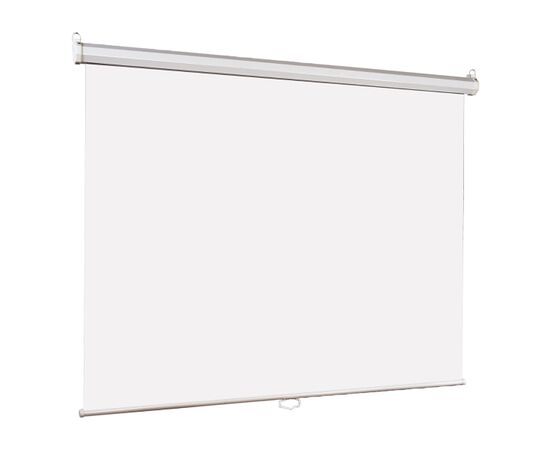  [LEP-100101] Настенный экран Lumien Eco Picture 150х150 см Matte White восьмигранный корпус, возможность потолочн./настенного крепления, уровень в комплекте 1:1 (треугольная упаковка) 