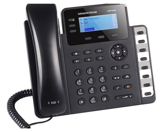  Телефон IP Grandstream GXP-1630 черный 