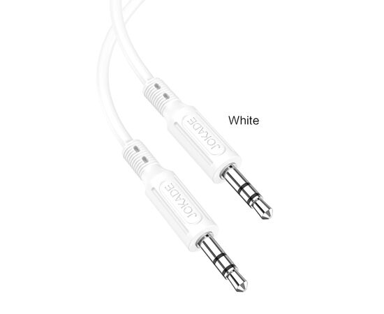  Аудиокабель AUX JOKADE JA107 3.5 mm 1 m white 