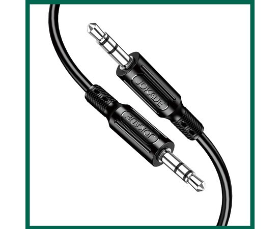  Аудиокабель AUX JOKADE JA107 3.5 mm 1 m black 