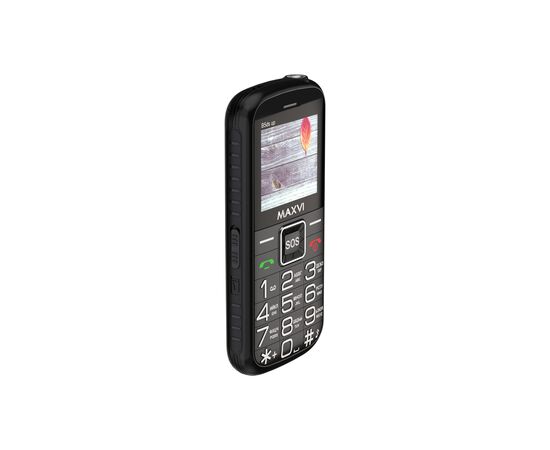  Мобильный телефон Maxvi B5ds up черный 