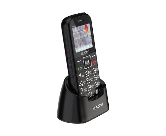  Мобильный телефон Maxvi B5ds up черный 