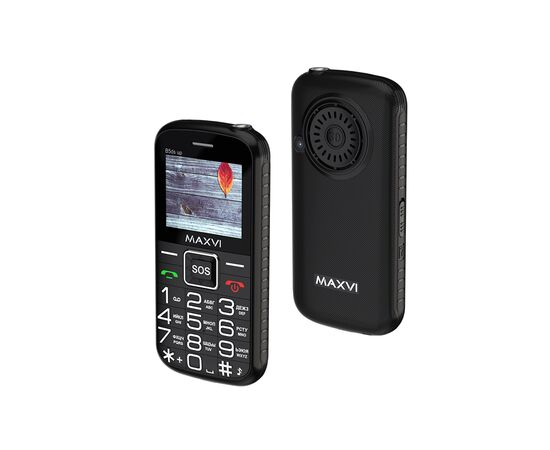  Мобильный телефон Maxvi B5ds up черный 