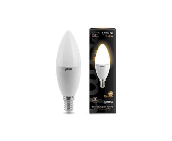  Лампочка Gauss 103101107 Свеча E14 6.5W 
