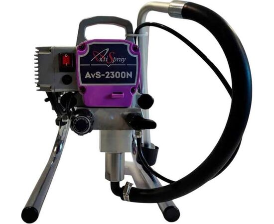  Окрасочный аппарат AktiSpray AvS-2300N комплект (2,3 л/мин, 220 бар, 1300 Вт, 220 В, 50 Гц) 