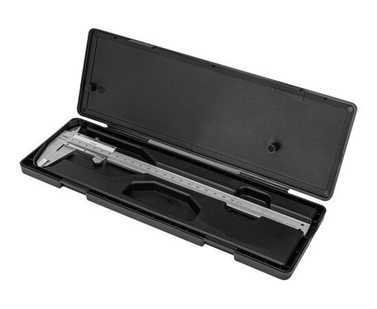  Штангенциркуль Deli DL92200C 200мм, нерж, метрическая/дюймовая шкала, кейс 