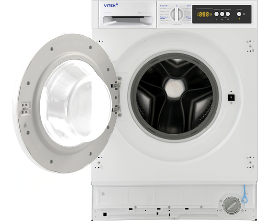  Встраиваемая стиральная машина Vitek VT-WMA701 белый 