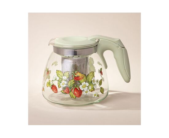  Заварочный чайник AGNESS 885-108 Земляника 900мл 