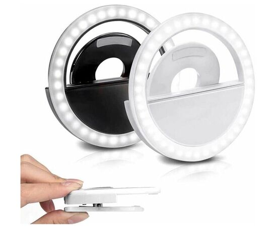  Кольцевой осветитель DF LED-01 white 