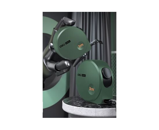  Рулетка Deli Home Series Green HT8316L 3мх16мм 
