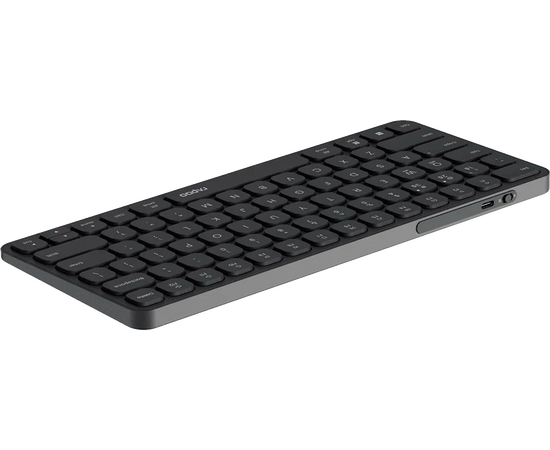  Клавиатура RAPOO E9050L Rechargable multi mode KB Black 