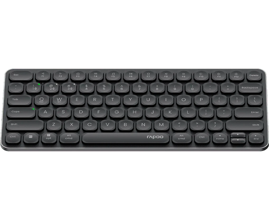  Клавиатура RAPOO E9050L Rechargable multi mode KB Black 