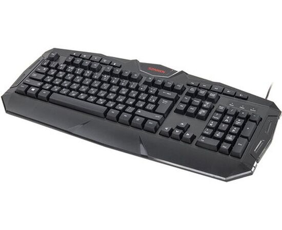  Клавиатура проводная SONNEN Q9M (513511) черная 