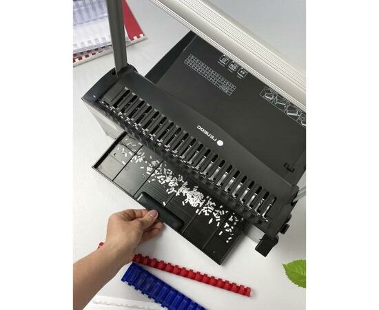  Переплетчик ГЕЛЕОС БП-22 A4/перф.13л.сшив/макс.500л./пластик.пруж. (6-51мм) 
