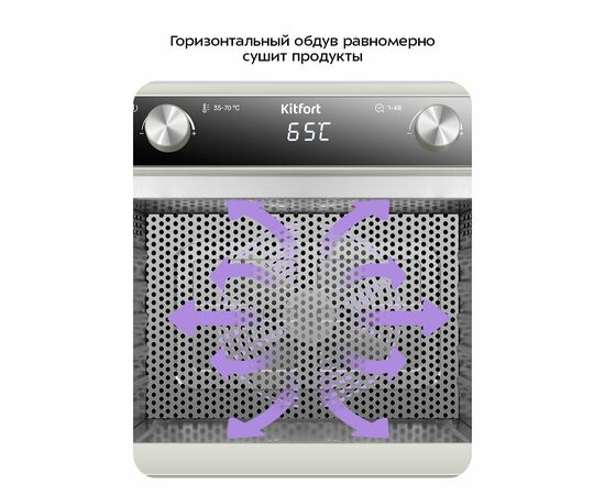  Сушилка для овощей и фруктов KITFORT КТ-4951 