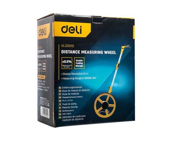  Измерительное колесо Deli DL330112 с механическим счетчиком (104527) 