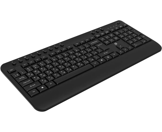  Клавиатура OKLICK K257W черный 