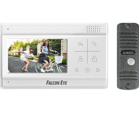  Комплект домофона Falcon Eye Vela + AVC-305 PAL (00-00294523) серый 