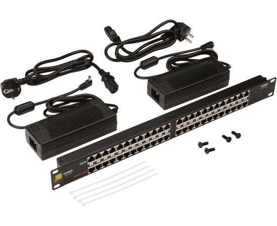  Патч-панель Lanmaster LAN-PP24-POE/A2 19" 1U 24xRJ45 кат.5e 
