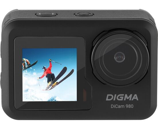  Экшн-камера Digma DiCam DC980 Combo 1xCMOS 12Mpix черный 