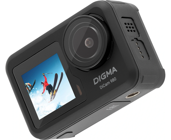  Экшн-камера Digma DiCam DC980 Combo 1xCMOS 12Mpix черный 