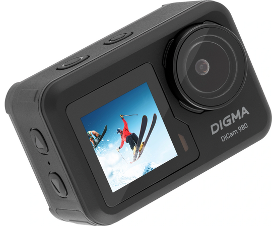  Экшн-камера Digma DiCam DC980 Combo 1xCMOS 12Mpix черный 