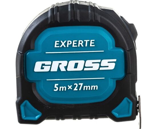  Рулетка Gross Experte 32575 5м x 27мм/двухкомпон. корпус/магнит 